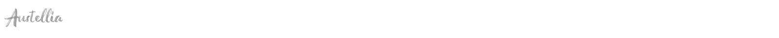 Austellia font preview